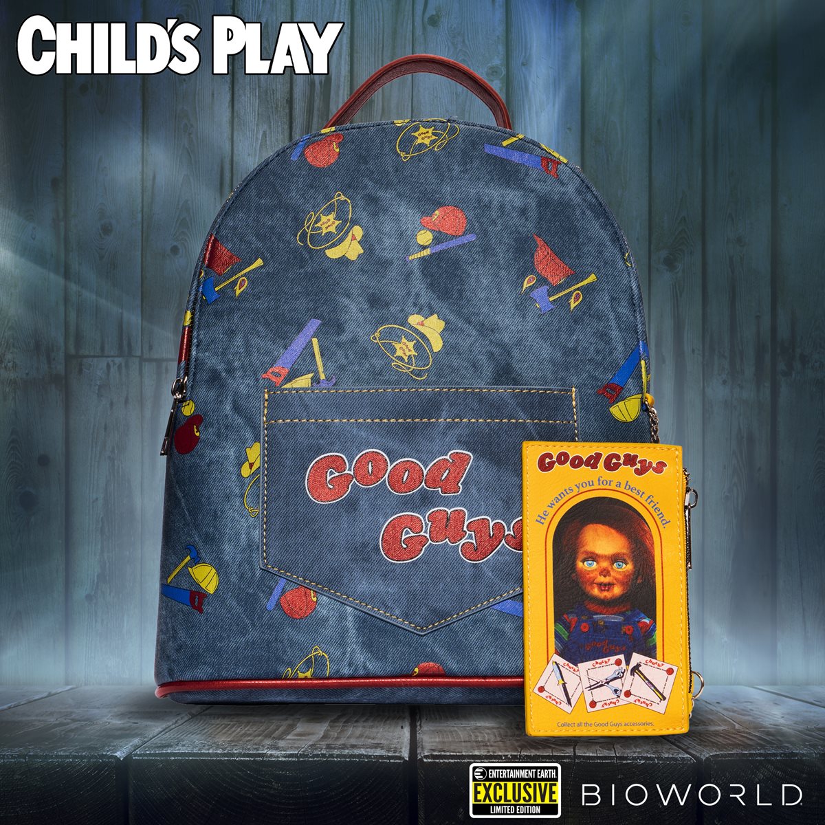 Chucky backpack sale