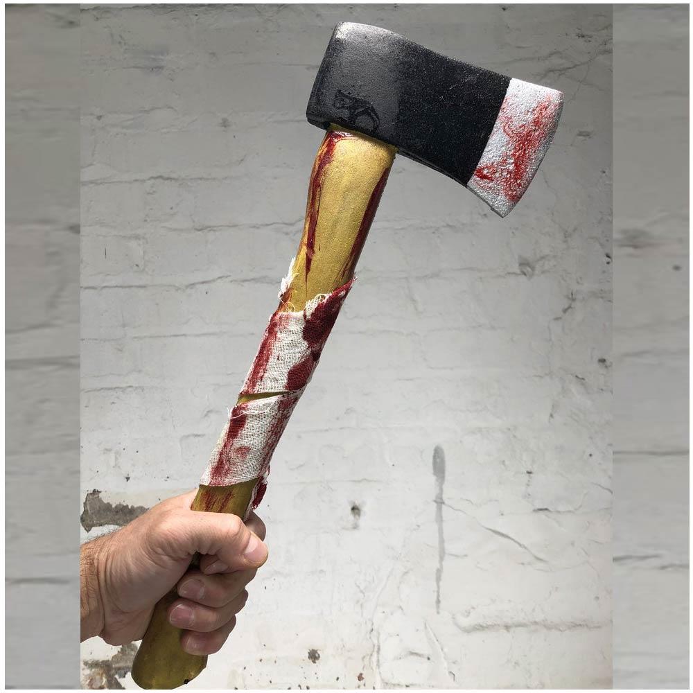 Bloody Hatchet with Bandages