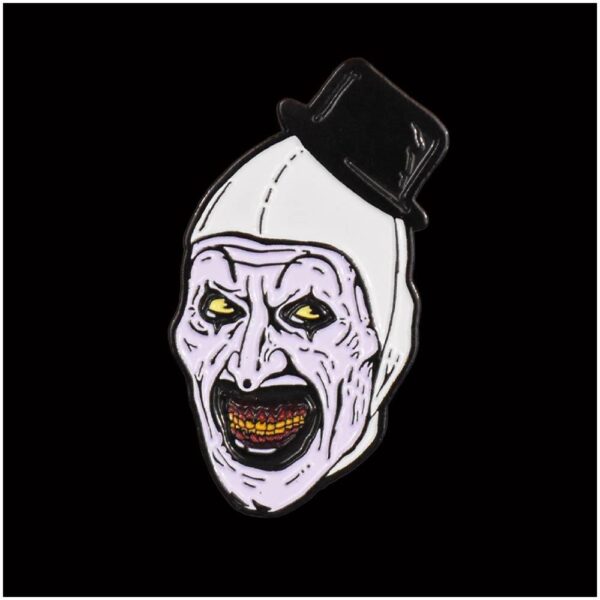 Terrifier Art the Clown Enamel Pin - Trick or Treat Studios