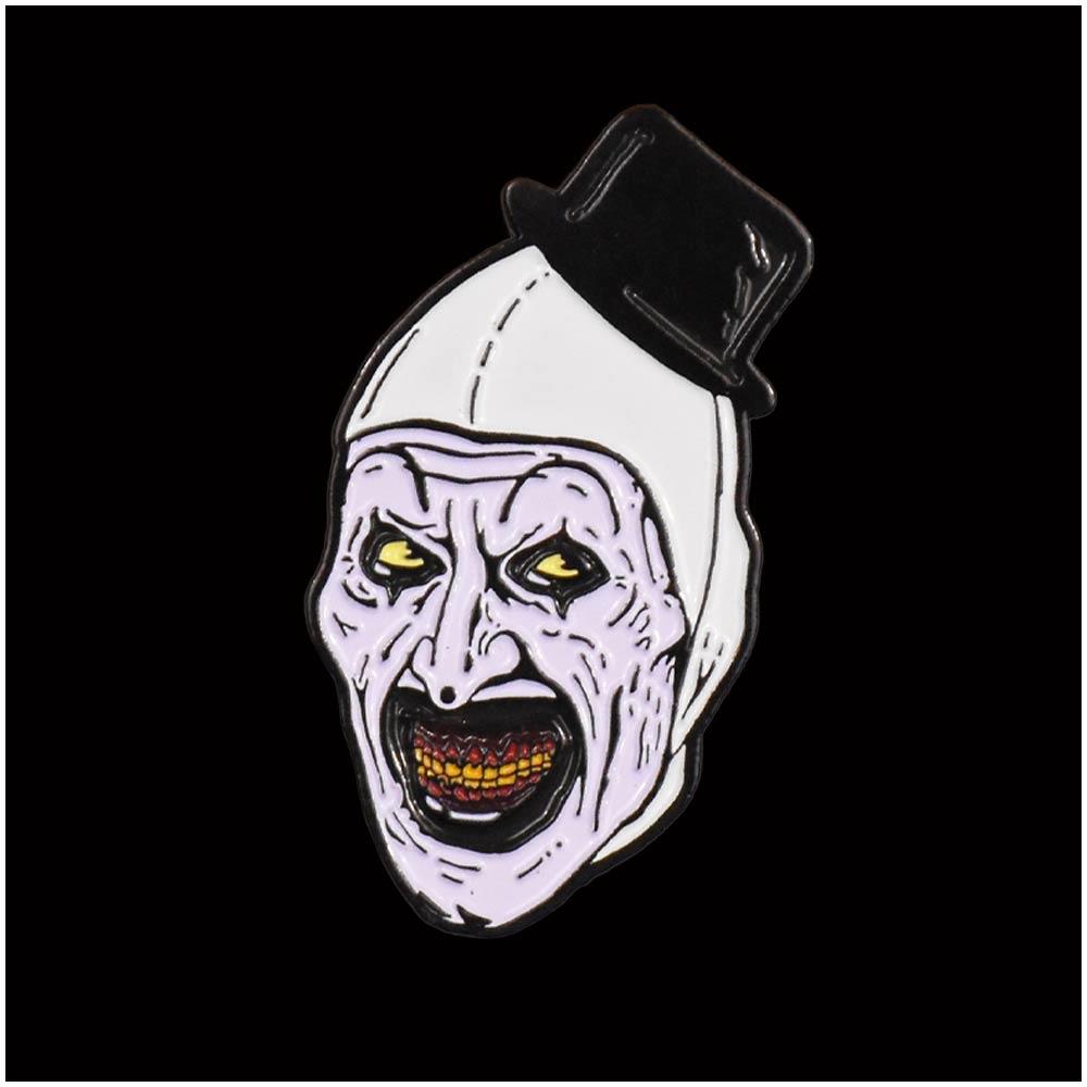 Terrifier Art the Clown Enamel Pin