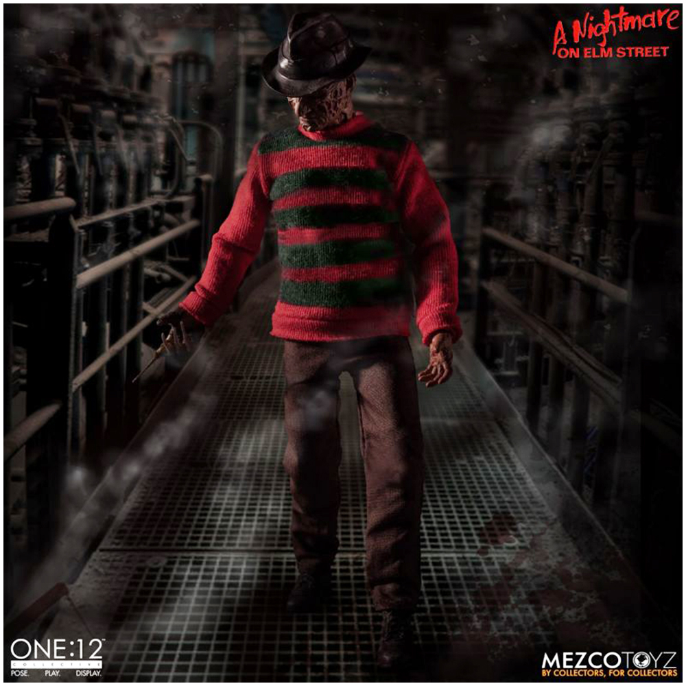 MEZCO One:12 Collective A Nightmare on Elm Street - Freddy Krueger 1/12 Scale Action Figure