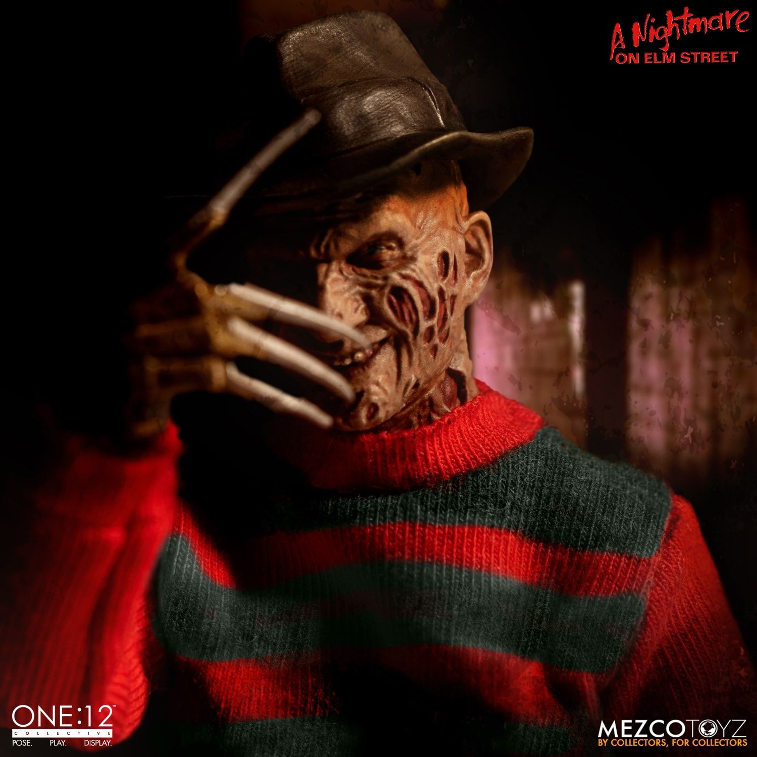 MEZCO One:12 Collective A Nightmare on Elm Street - Freddy Krueger 1/12 Scale Action Figure