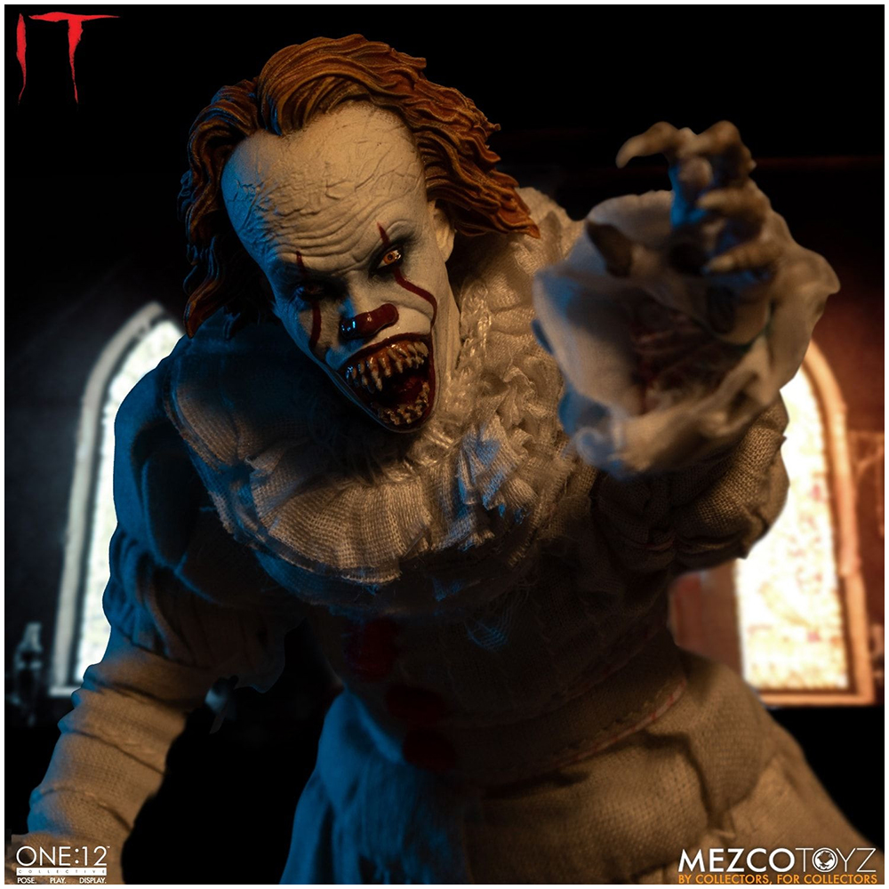 MEZCO One:12 Collective Pennywise 2017 Figure