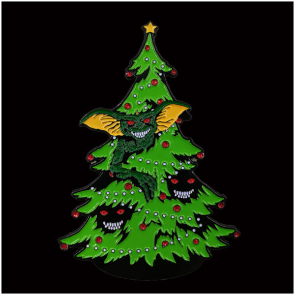 Gremlins Christmas Tree Enamel Pin-0