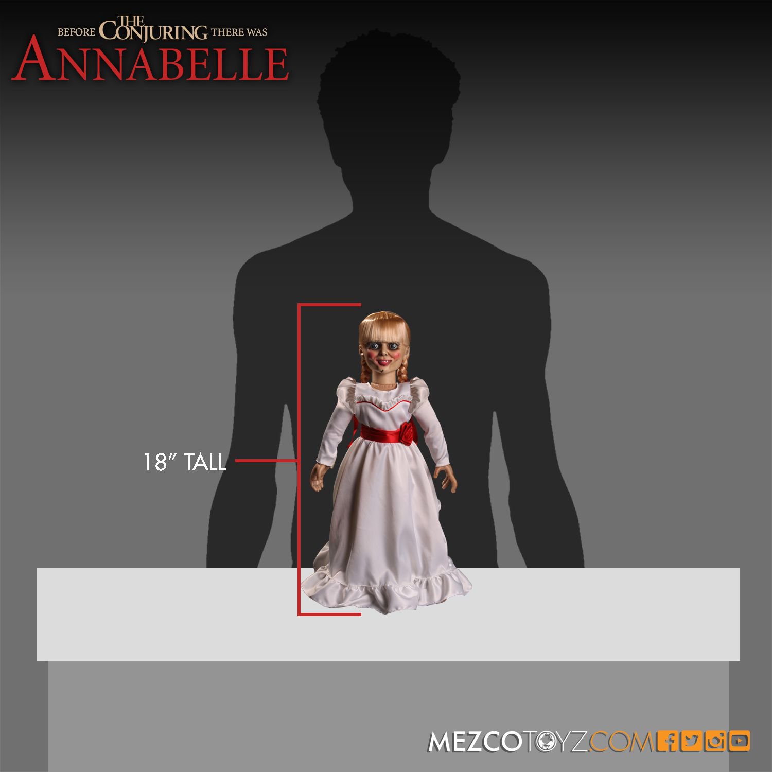 Annabelle horror cheap doll for sale