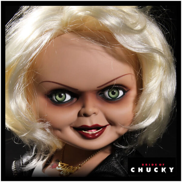 MEZCO Bride of Chucky 15" Mega Scale Talking Tiffany Doll-0