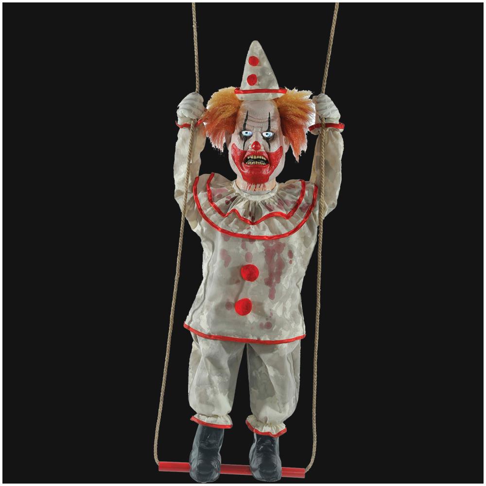 Swinging Clown Doll Animated Prop