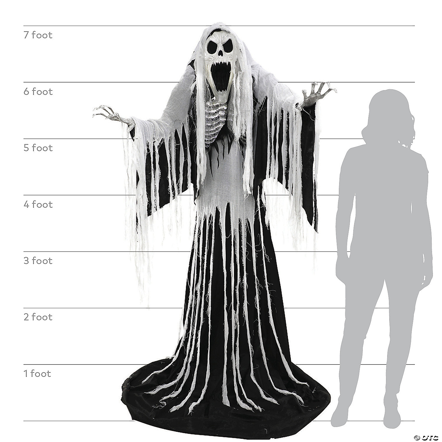 Towering Wailing Soul Animated Prop