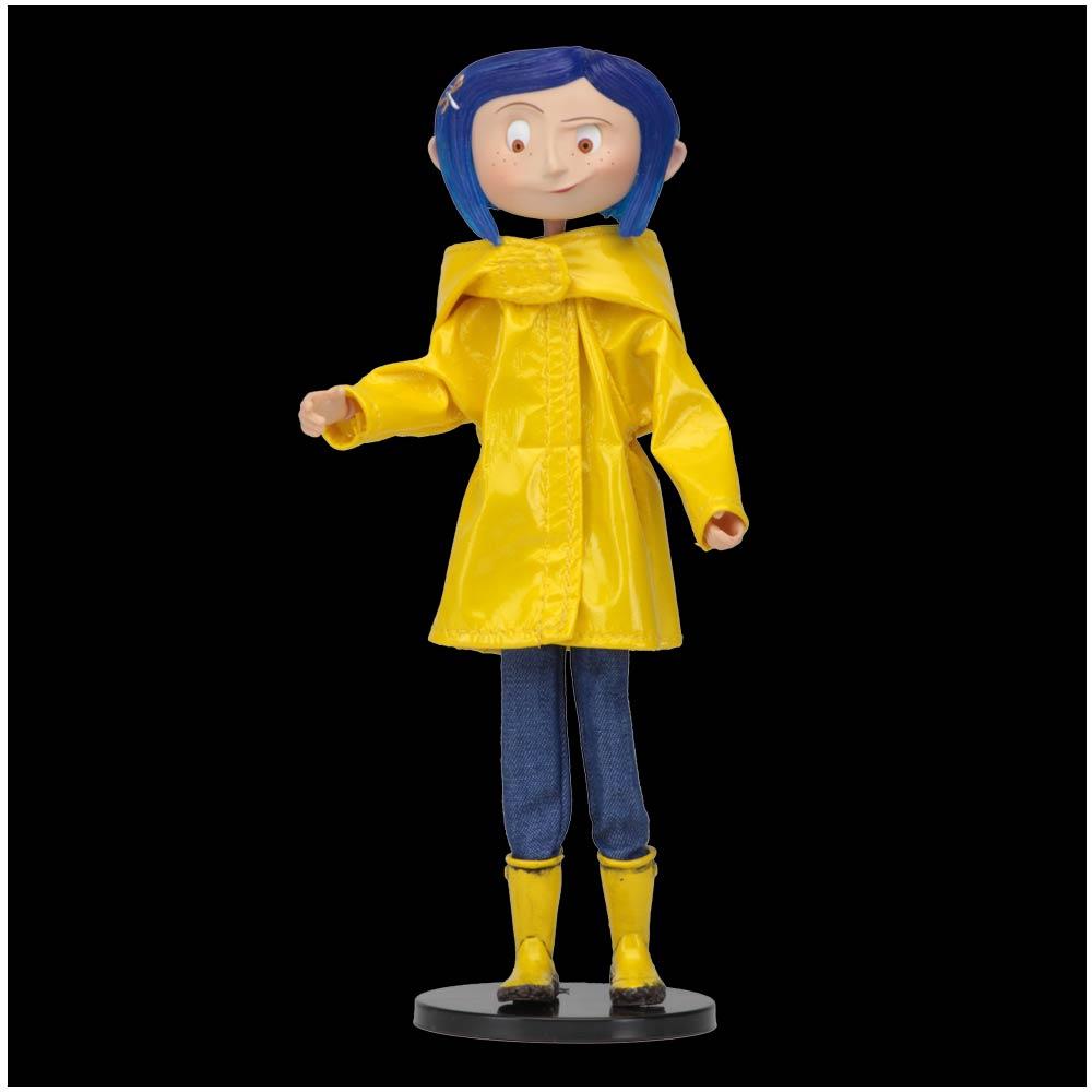 NECA Coraline Raincoat Bendy Doll