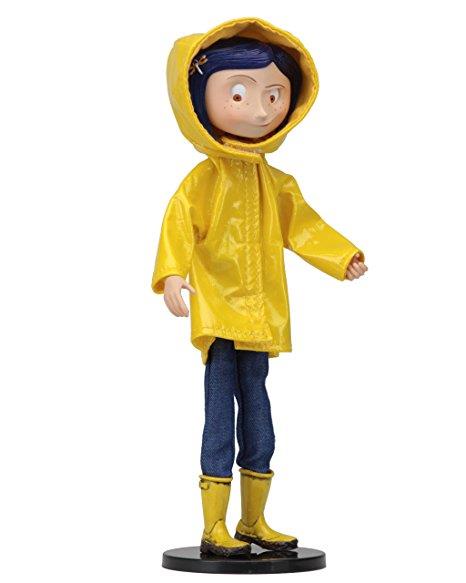 NECA Coraline Raincoat Bendy Doll