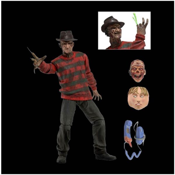 NECA Nightmare on Elm Street Ultimate Freddy 30th Anniversary Figure -0