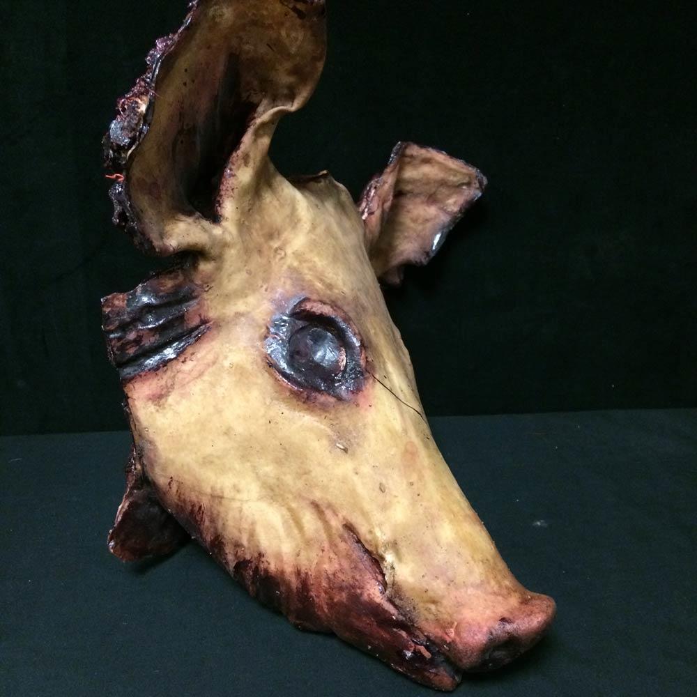 Deluxe Pig Head Prop