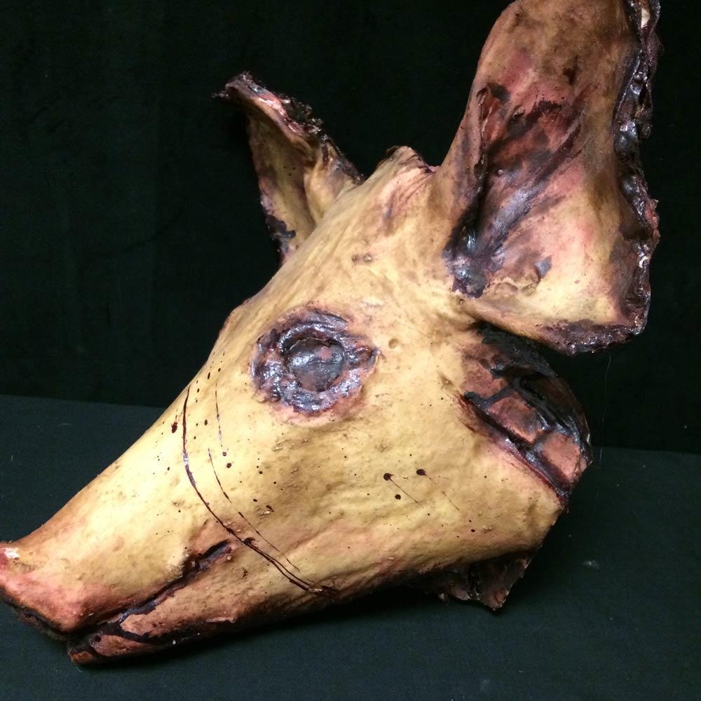 Deluxe Pig Head Prop