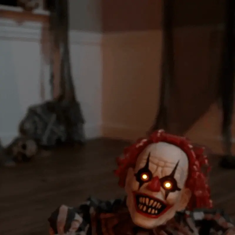 Clown sautant Prop animé