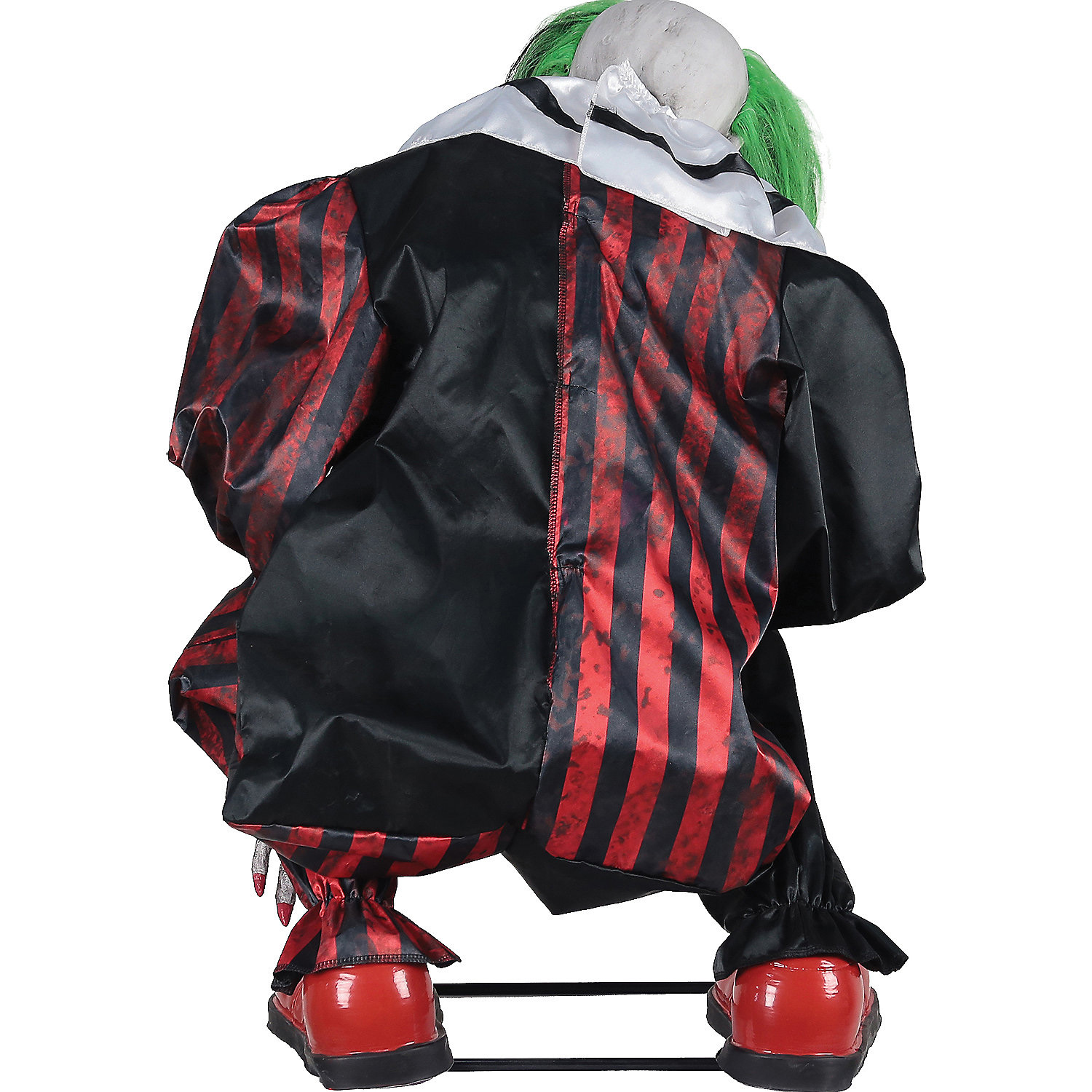 Red Crouching Clown Animated Prop