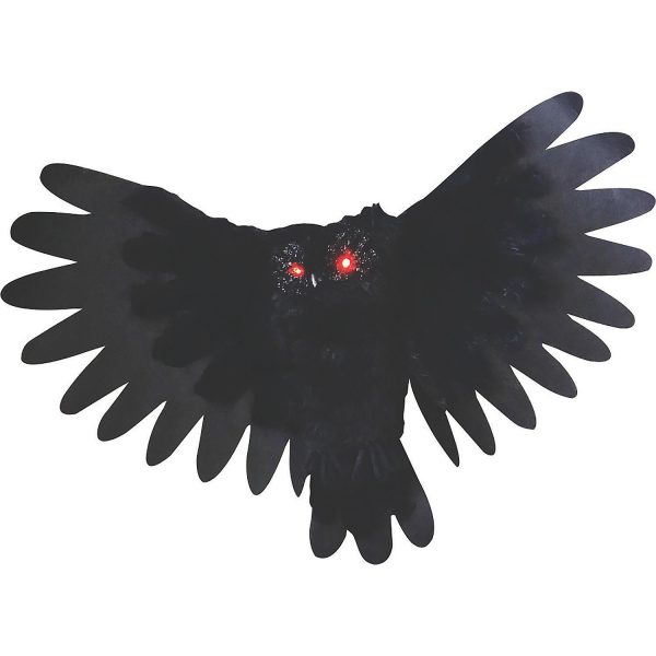 hibou animé décoration halloween