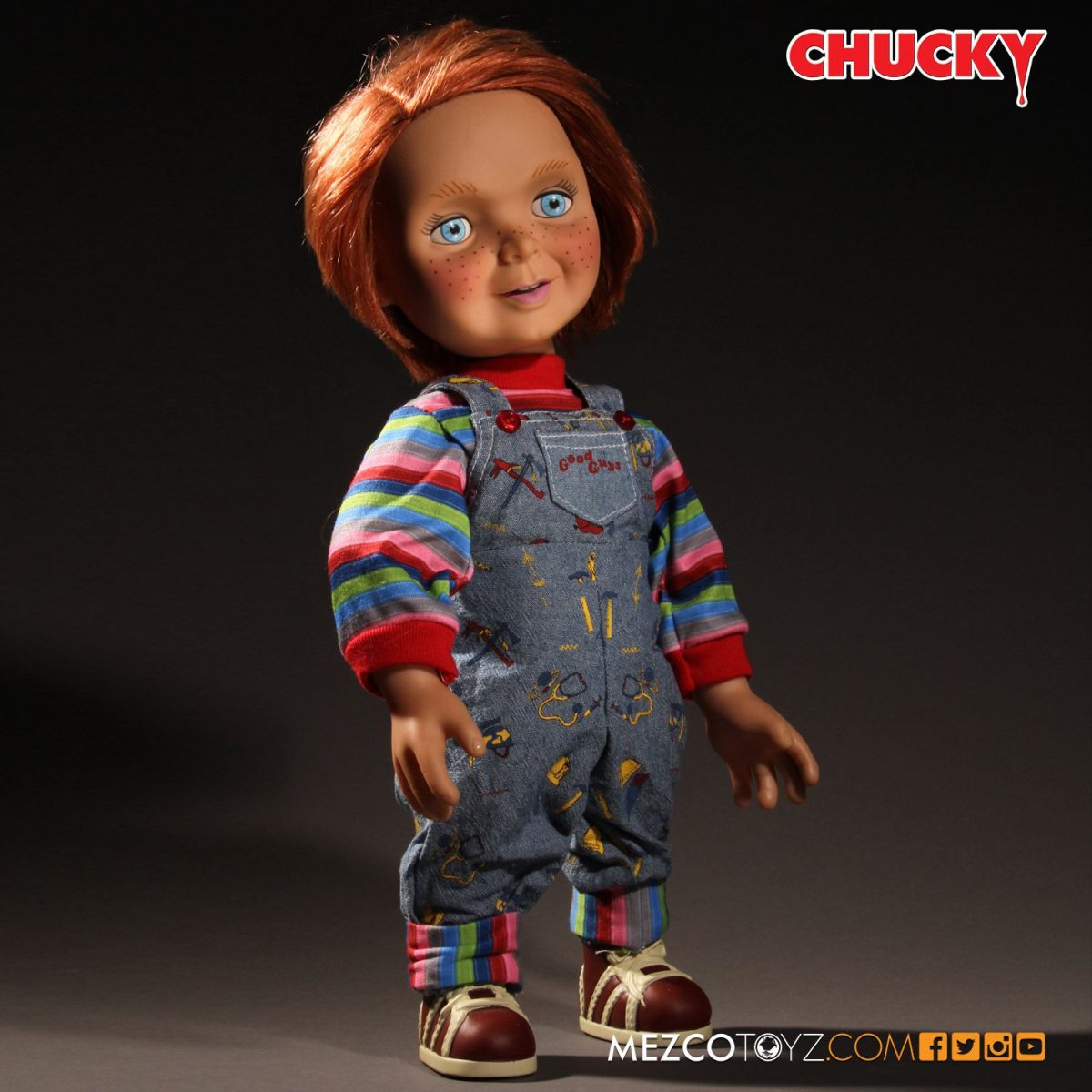 Talking chucky doll on sale