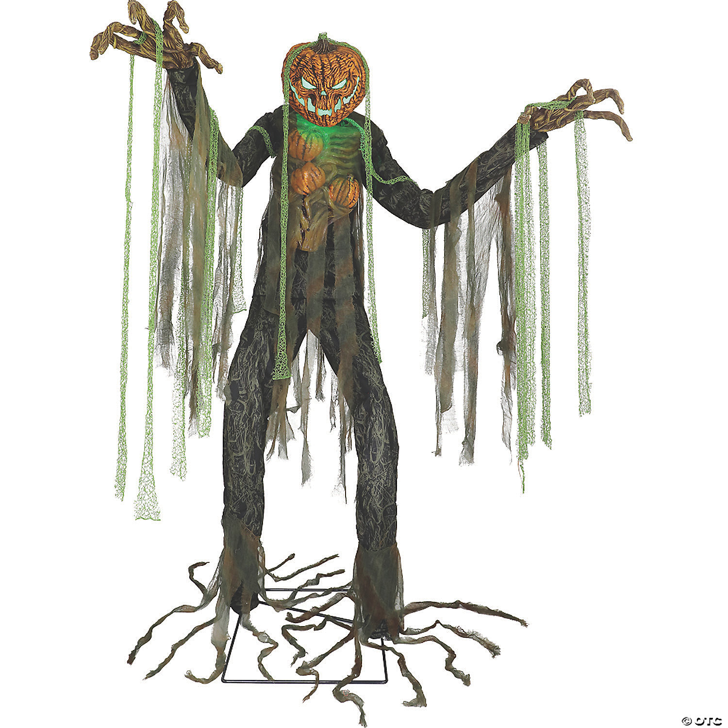 Animated Root of Evil Scarecrow Prop
