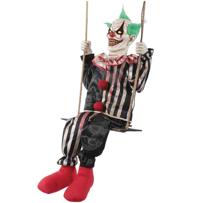 Swinging Chuckles Clown Prop