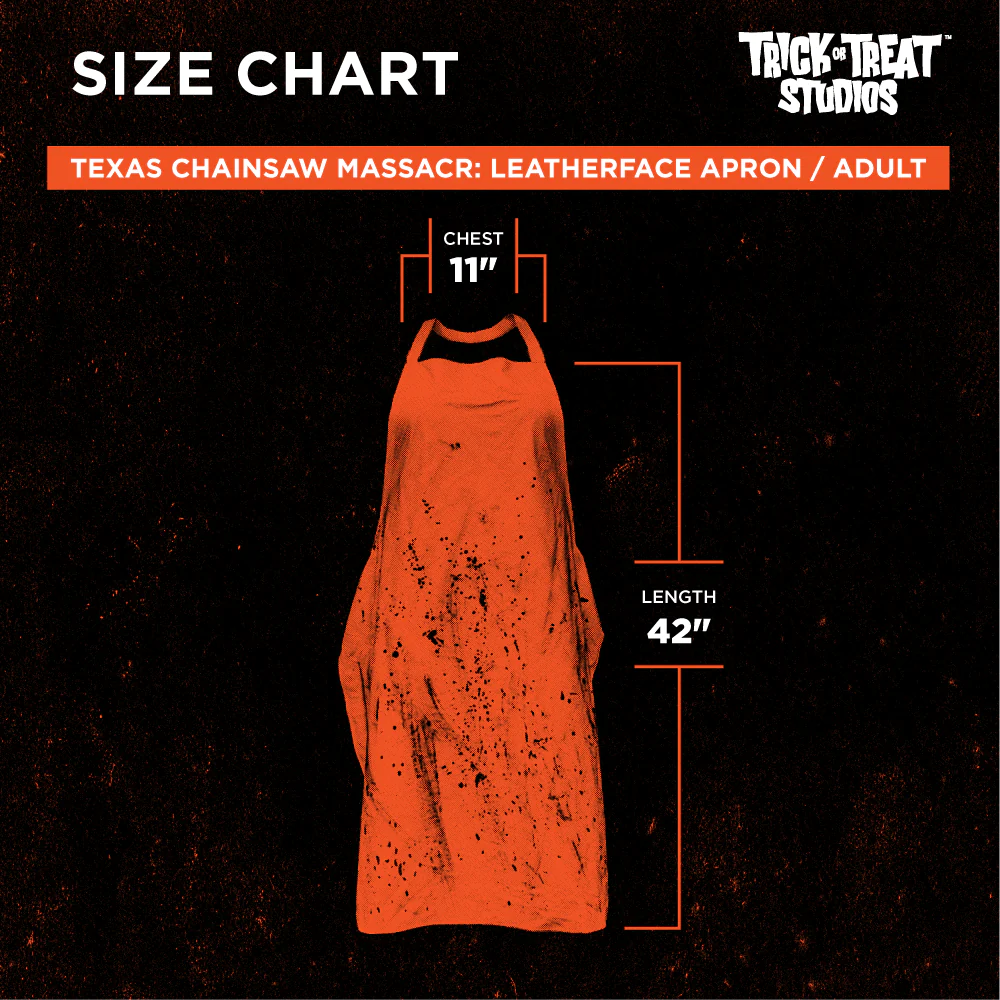 Texas Chainsaw Massacre Leatherface Apron