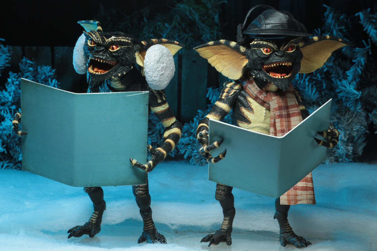 NECA Gremlin 7' Christmas Carol Winter Scene Twin Pack (Set 2)