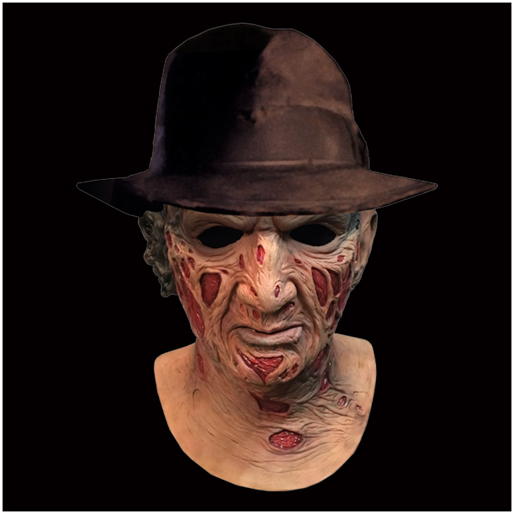 A Nightmare on Elm Street - Deluxe Freddy Krueger Mask with Fedora Hat