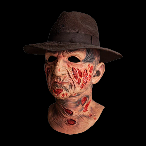 A Nightmare on Elm Street - Deluxe Freddy Krueger Mask with Fedora Hat