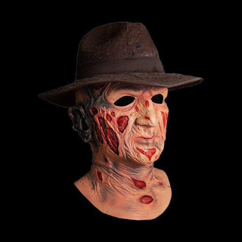 A Nightmare on Elm Street - Deluxe Freddy Krueger Mask with Fedora Hat
