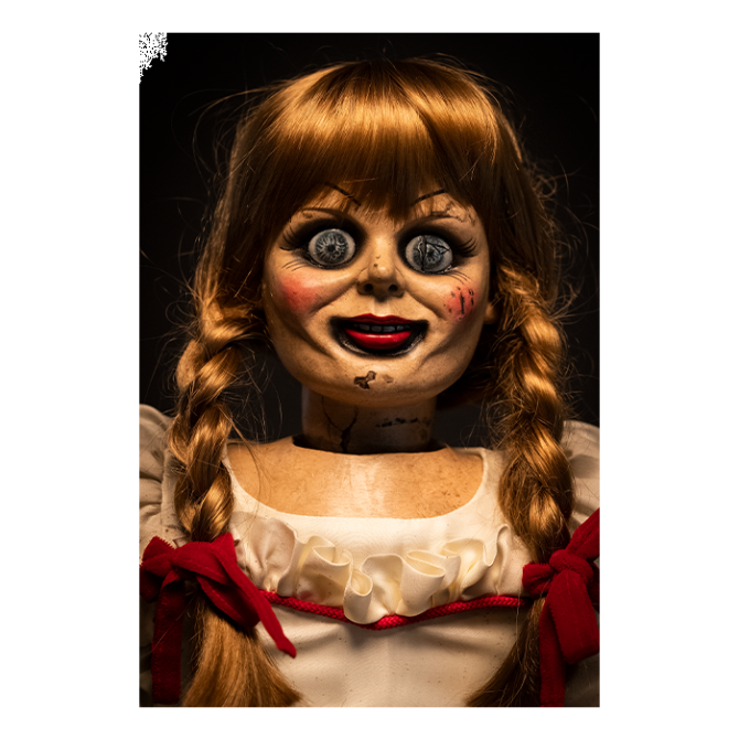 Annabelle cheap doll shop