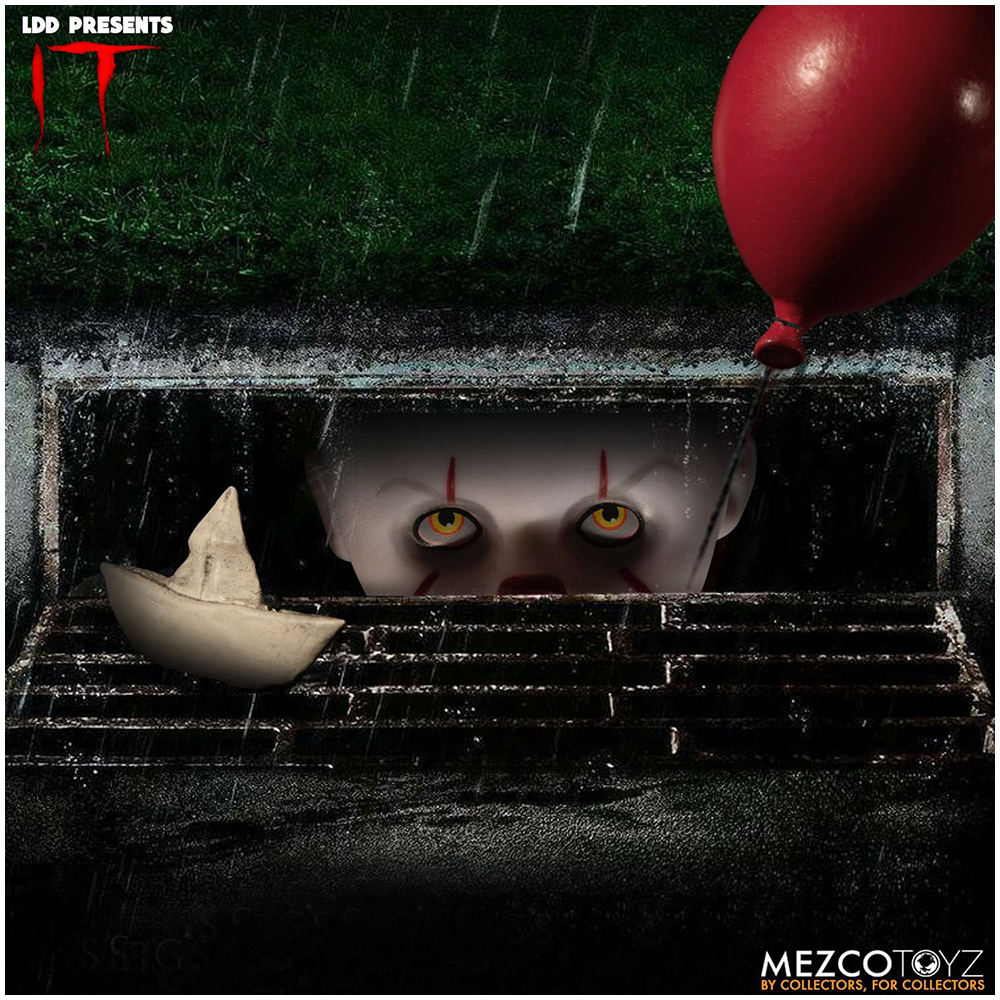 MEZCO Living Dead Doll - IT (2017) Pennywise