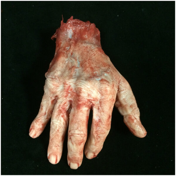 Silicone Old Man's Severed Hand-0