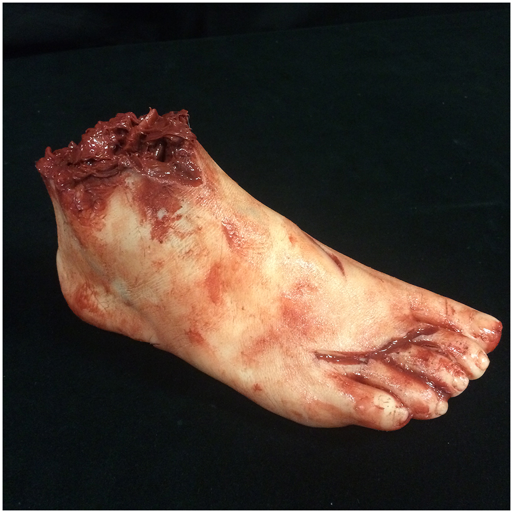 Silicone Severed Foot (One)