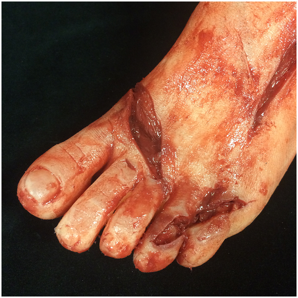 Silicone Severed Foot (One)