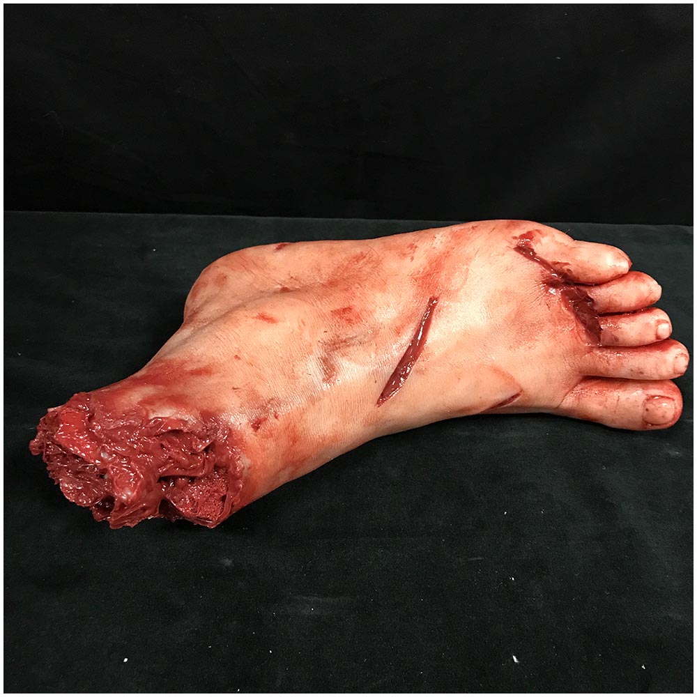 Severed Silicone Female Foot