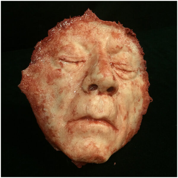 Skinned Silicone Face - Old Man