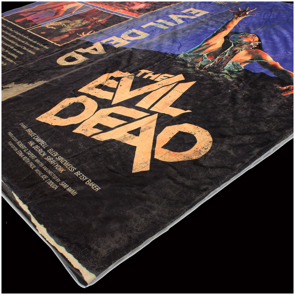 Evil Dead VHS Throw Blanket