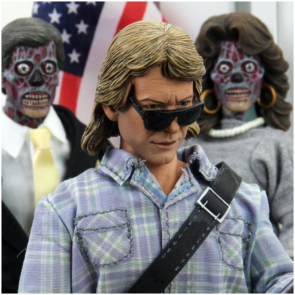 NECA They Live - John Nada 8″ Scale Clothed Action Figure
