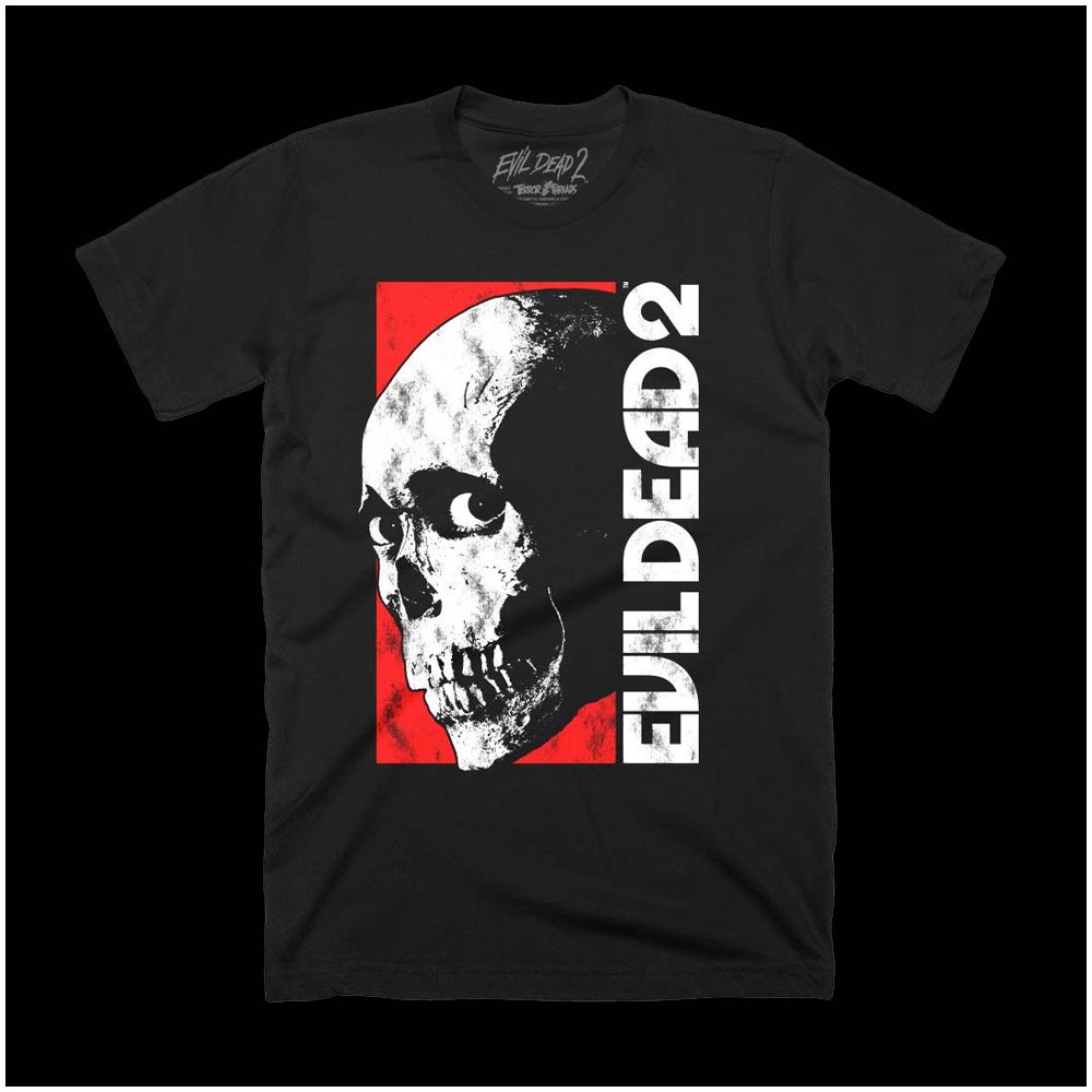 Terror Threads - Evil Dead 2 Classic Skull T-Shirt