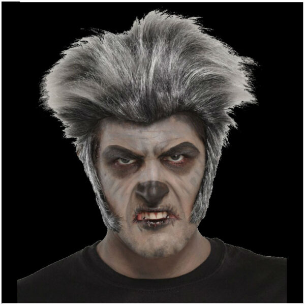 Grey Zombie / Werewolf Wig *SALE*-0