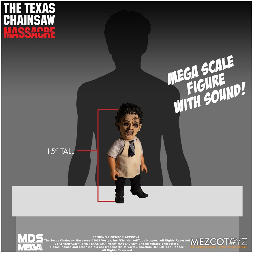 Mezco MDS The Texas Chainsaw Massacre (1974) Leatherface with Sound