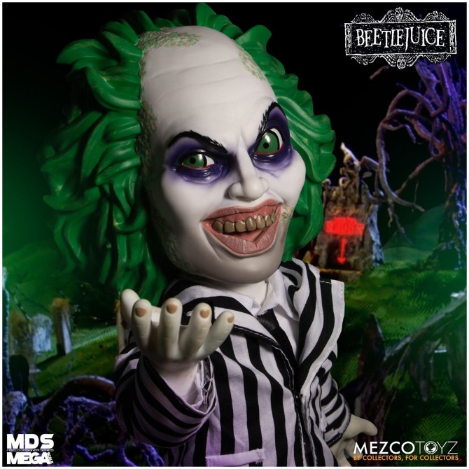 MEZCO Mega Scale Talking Beetlejuice