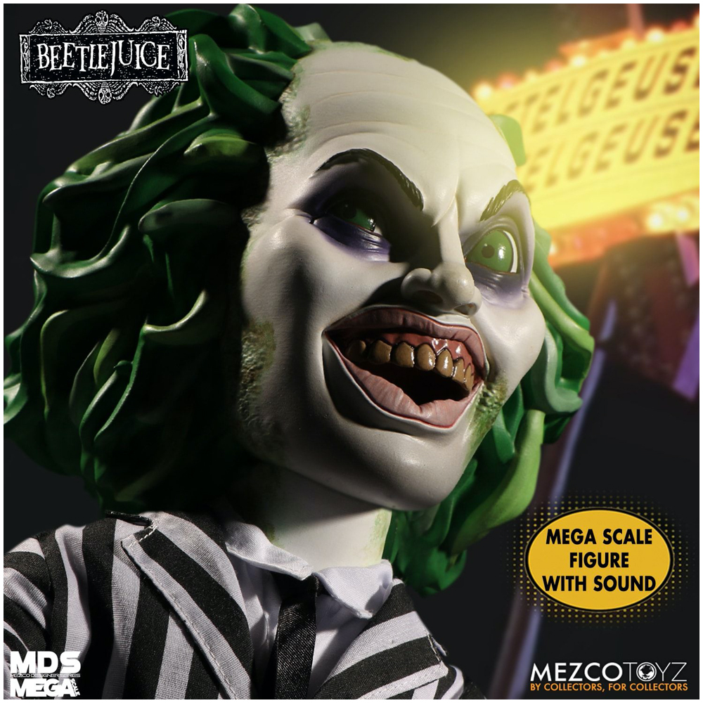 MEZCO Mega Scale Talking Beetlejuice