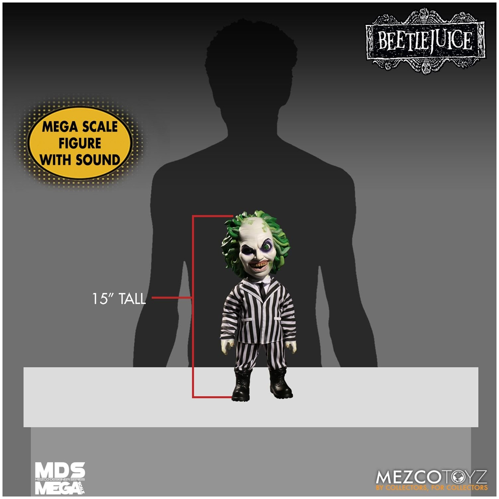 MEZCO Mega Scale Talking Beetlejuice