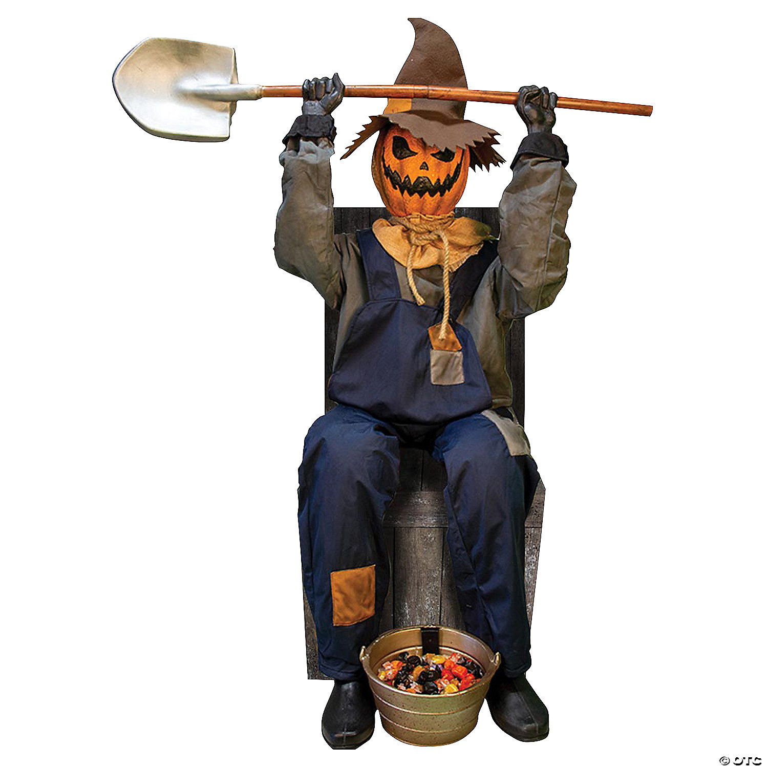 Smiling Jack Animated Scarecrow