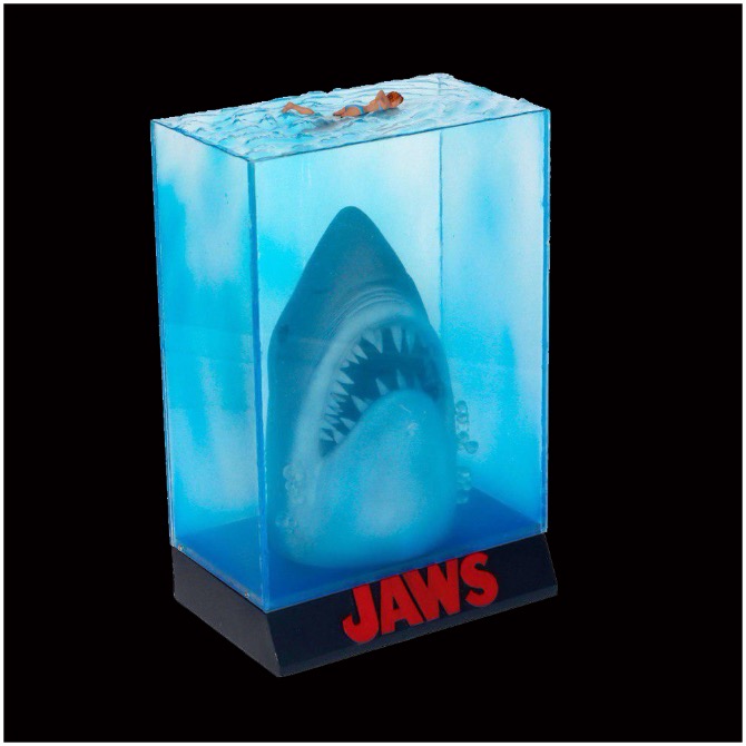 JAWS 3D Movie Poster Figure