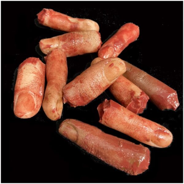 Silicone Severed Finger - Pack of 5-0