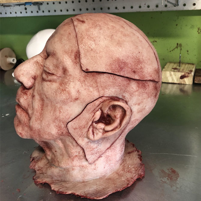 Silicone Head Magnetic Escape Room Prop