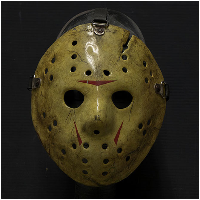 Diehard Horror - Part 3-8 Jason Hockey mask stand progress