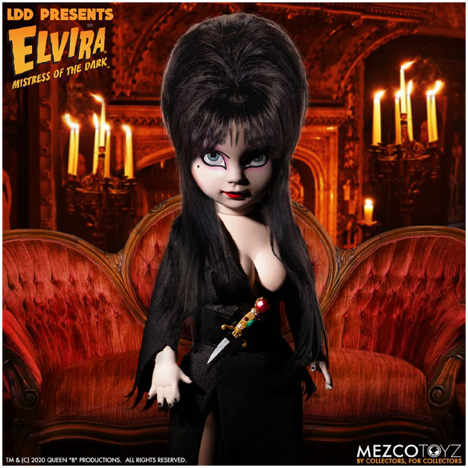 MEZCO Living Dead Dolls Elvira Mistress of the Dark