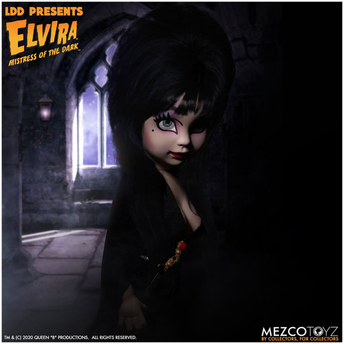 MEZCO Living Dead Dolls Elvira Mistress of the Dark